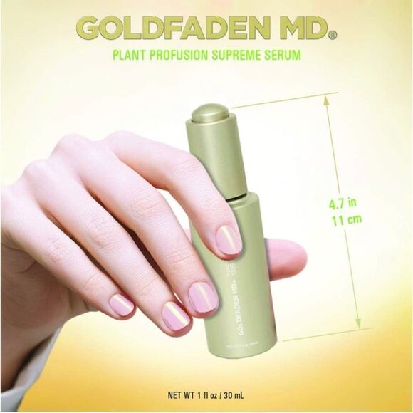 NIB GOLDFADEN MD Plant Profusion Supreme Serum, NET WT 1 ﬂ oz / 30 mL, Full Size - Picture 7 of 11